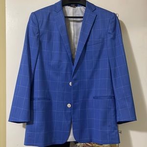 TOMMY HILFIGER SUIT; BOYS, Pants Size 20; Blazer Size 18